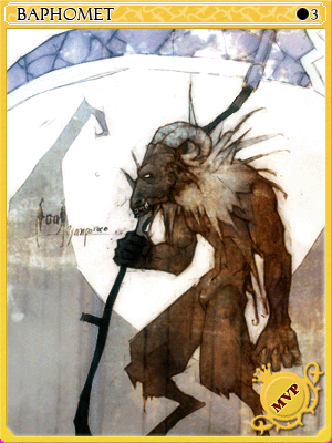 Baphomet  Card