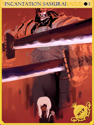 Incant  Samurai  Card