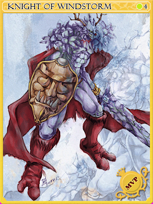 Knight  Windstorm  Card